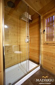 Baño cabaña