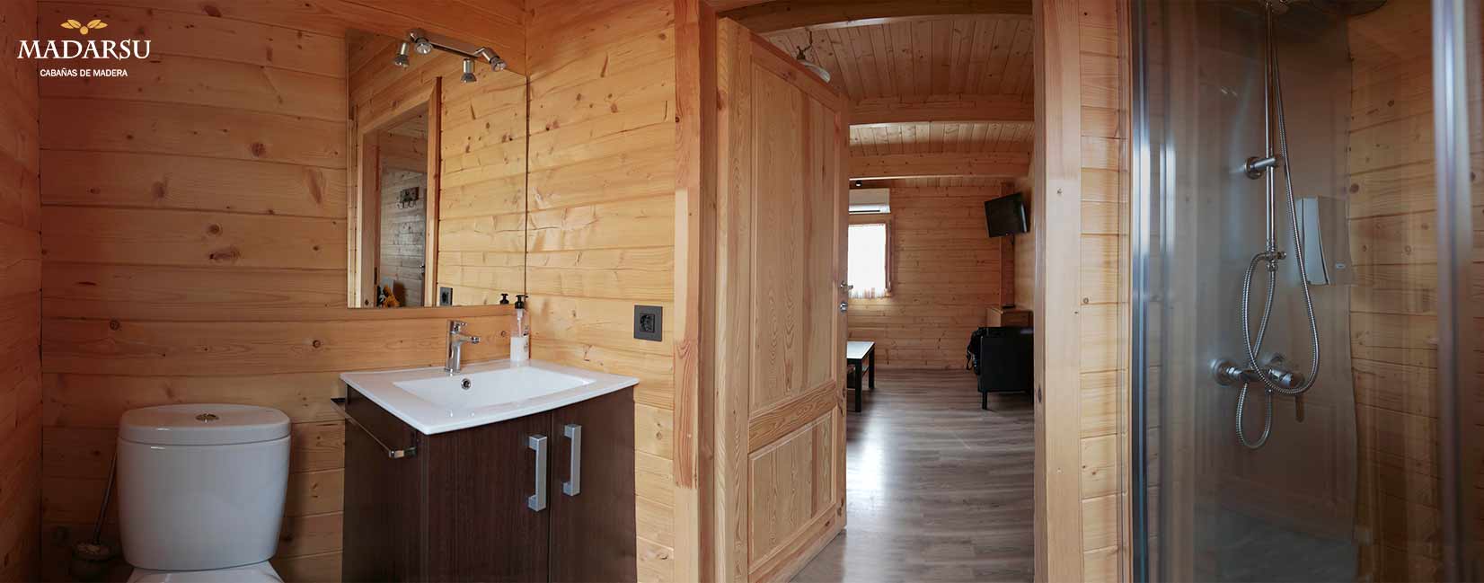 Baño cabaña
