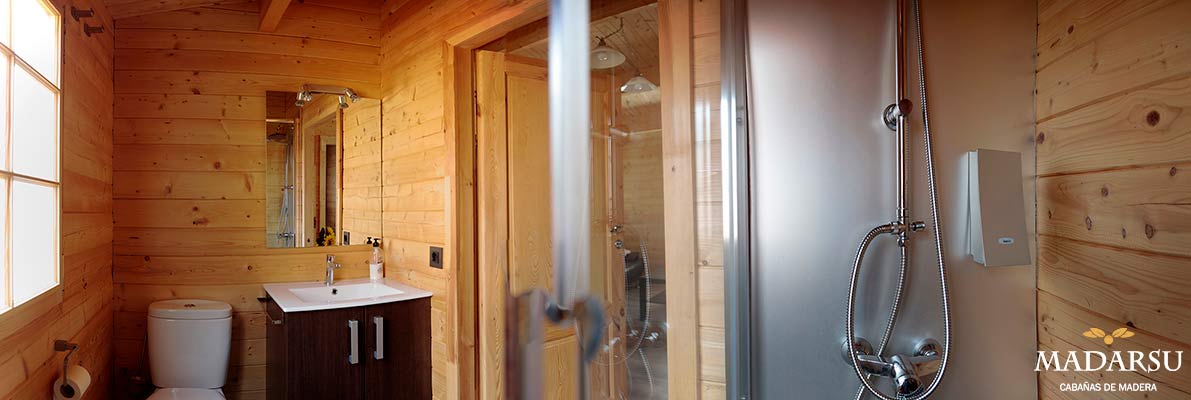 Baño cabaña