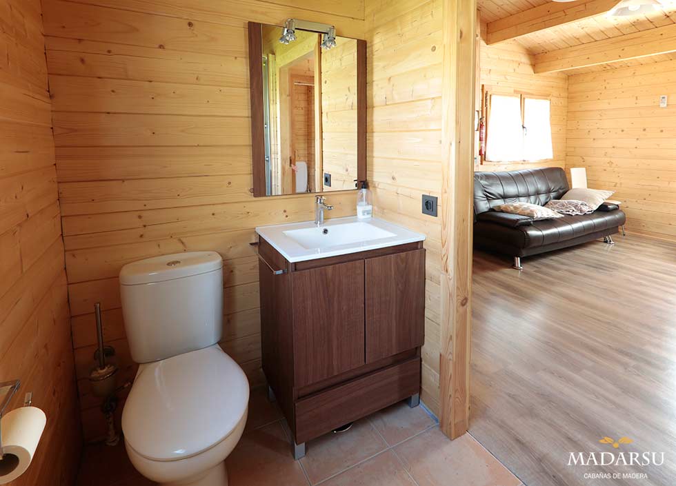 Baño cabaña