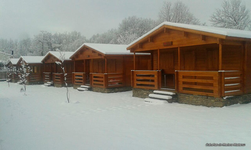 Llega la nieve a Vigo de Sanabria