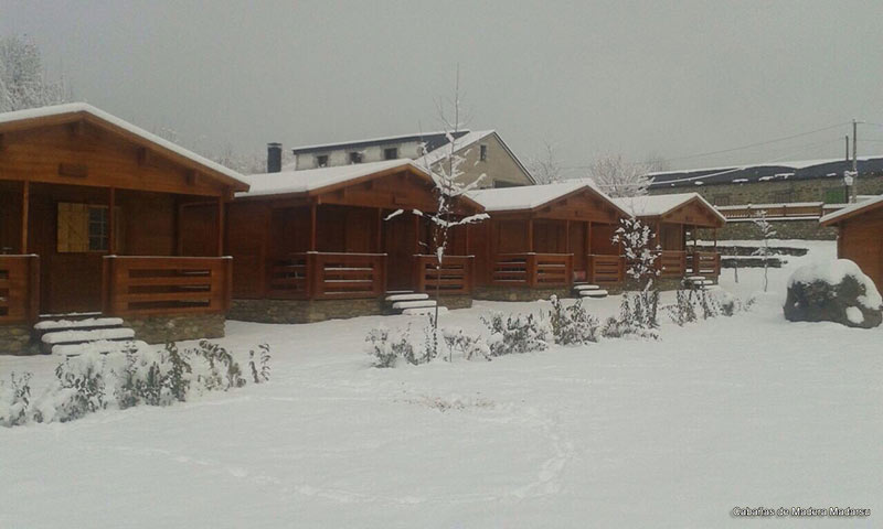 Llega la nieve a Vigo de Sanabria