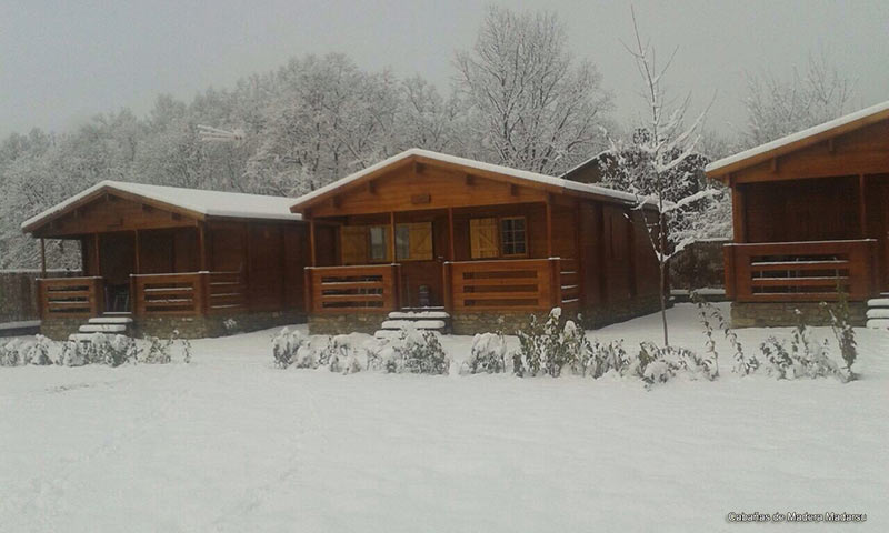 Llega la nieve a Vigo de Sanabria