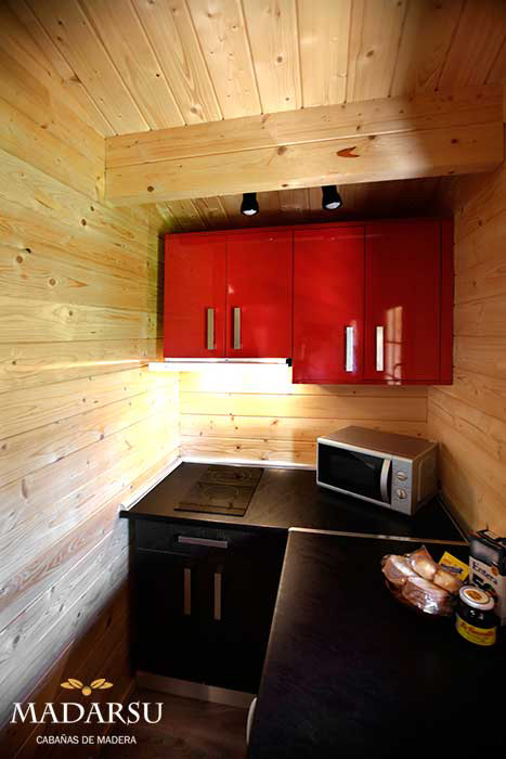 Cocina cabaña Clara