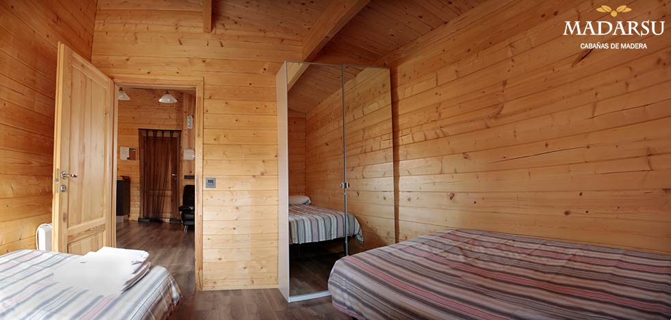Dormitorio cabaña