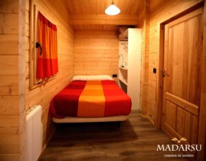 Dormitorio cabaña Clara