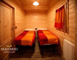 Dormitorio cabaña Clara