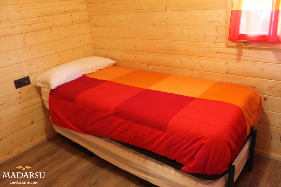 Dormitorio cabaña Yeguas