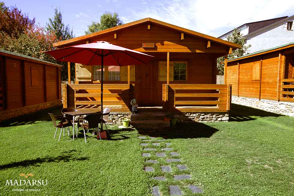 Exteriores cabaña Clara