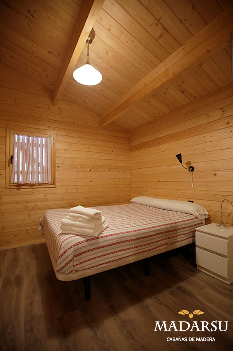 Dormitorio cabaña Lacillo