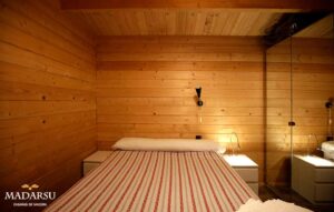 Dormitorio cabaña Lacillo