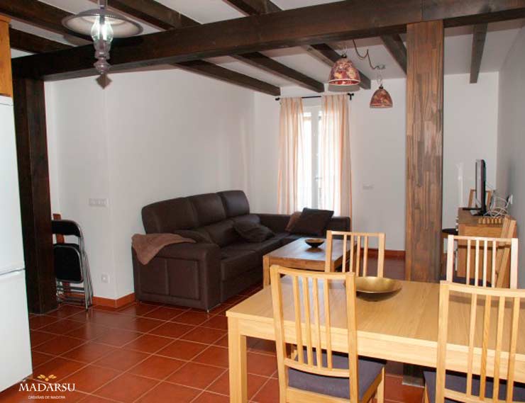 Salón Casa del Lago II, vista de la cocina