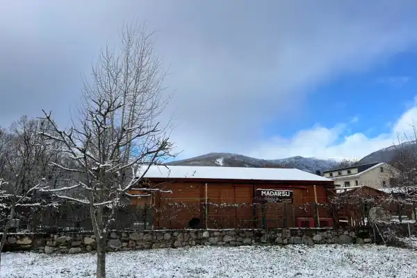 Llega la primera nevada al Parque Natural del Lago de Sanabria